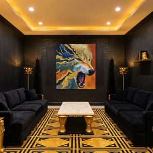 Albino Wolf Scattering — Albino Wolf Scattering Egyptian Room Port 19