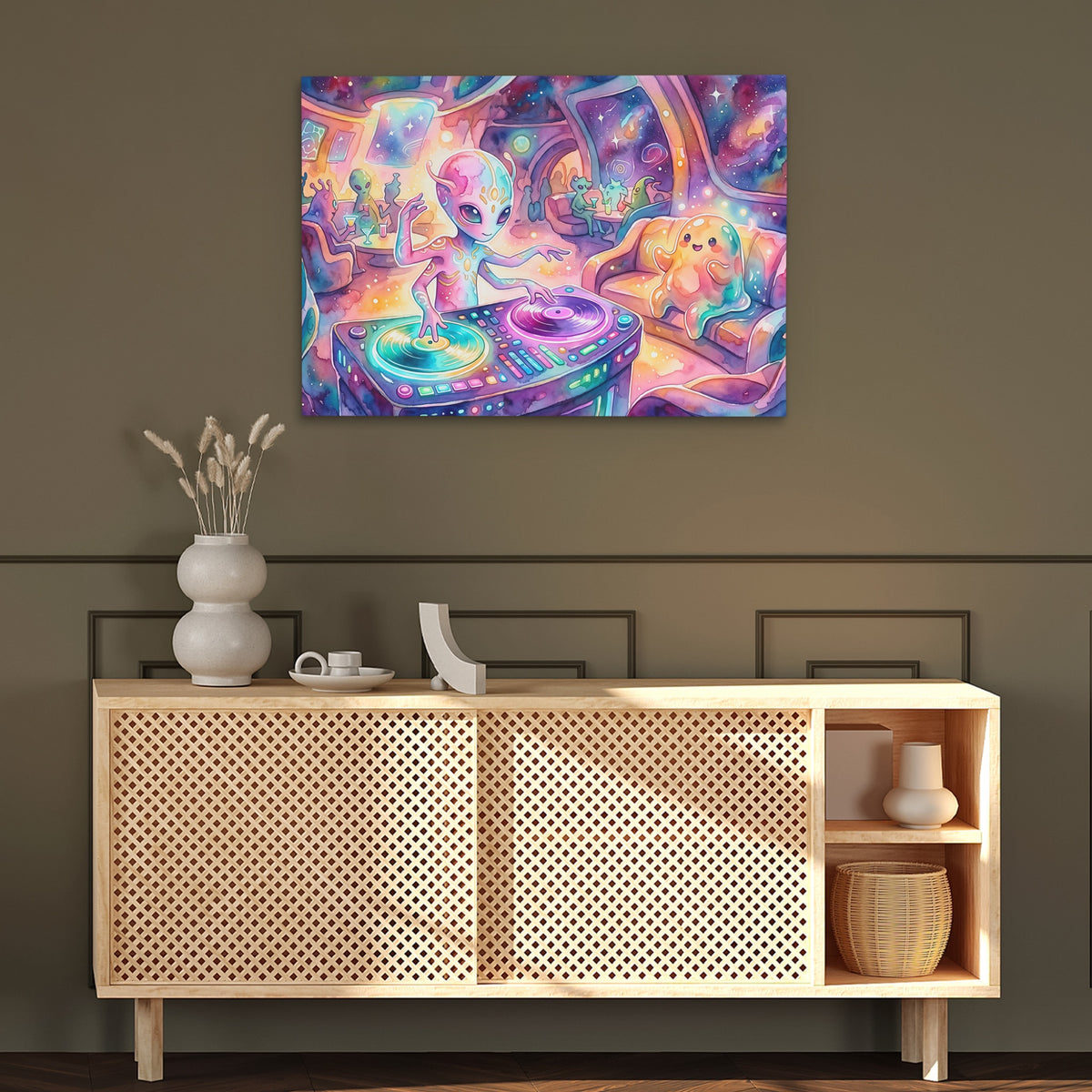 Alien DJ Spaceship — Alien DJ Spaceship Hallway Luxury 73