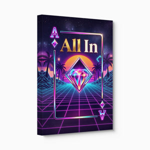 All In Ace of Diamonds — all in ace of diamonds angled flush print