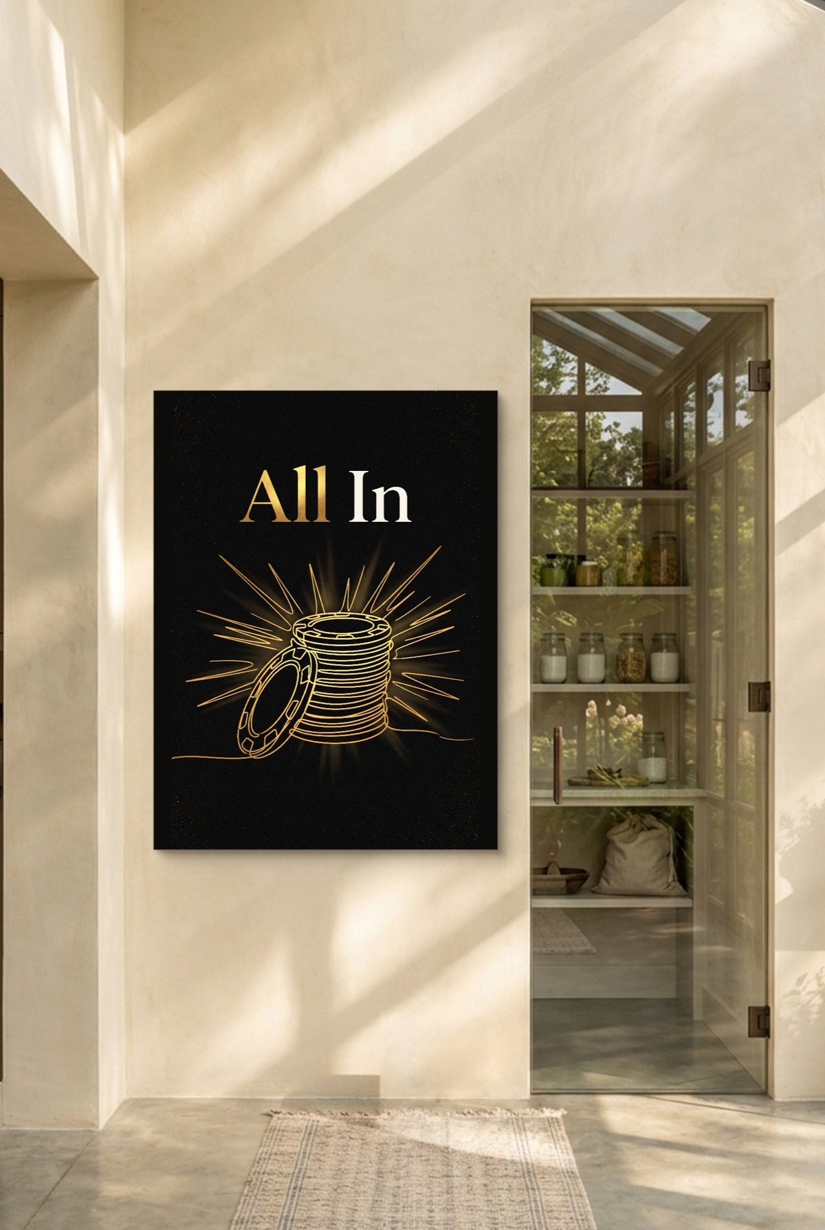 All In Poker Chips — all in poker chips p interior room with doorway 1port flush print