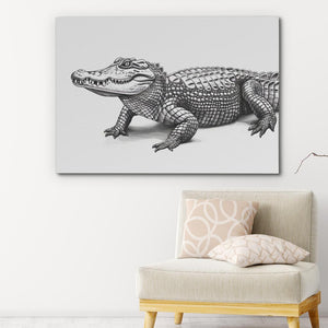 Alligator Shuffle - Luxury Wall Art