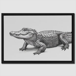 Alligator Shuffle - Luxury Wall Art