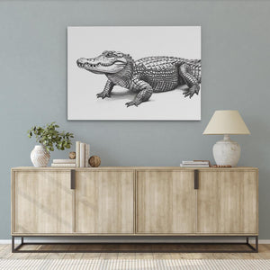 Alligator Shuffle - Luxury Wall Art