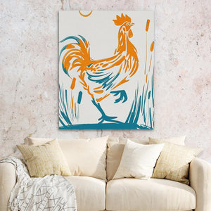 Alpha Chicken - Luxury Wall Art