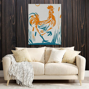 Alpha Chicken - Luxury Wall Art