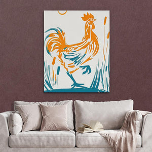 Alpha Chicken - Luxury Wall Art