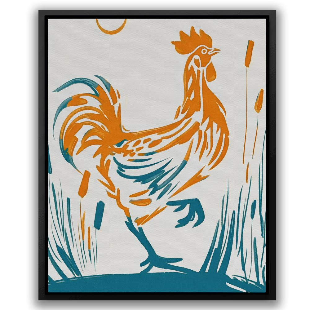 Alpha Chicken - Luxury Wall Art