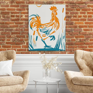 Alpha Chicken - Luxury Wall Art