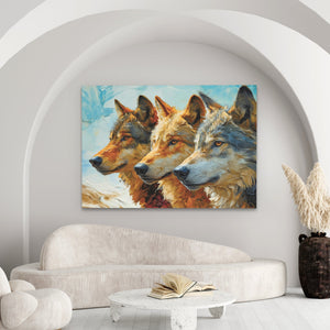 Alpha Trio - Luxury Wall Art