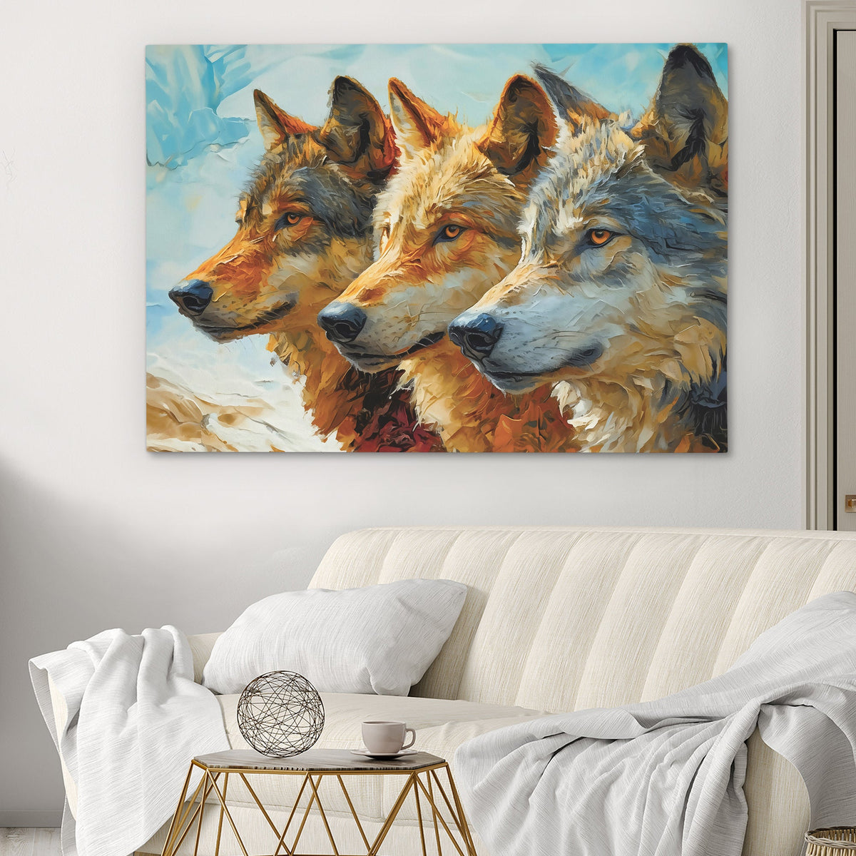 Alpha Trio - Luxury Wall Art