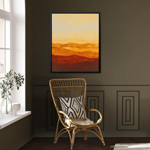Amber Dunes - Luxury Wall Art