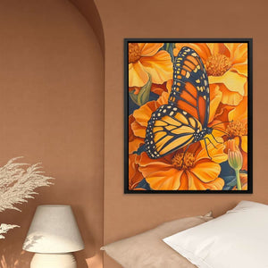 Amber Embrace - Luxury Wall Art