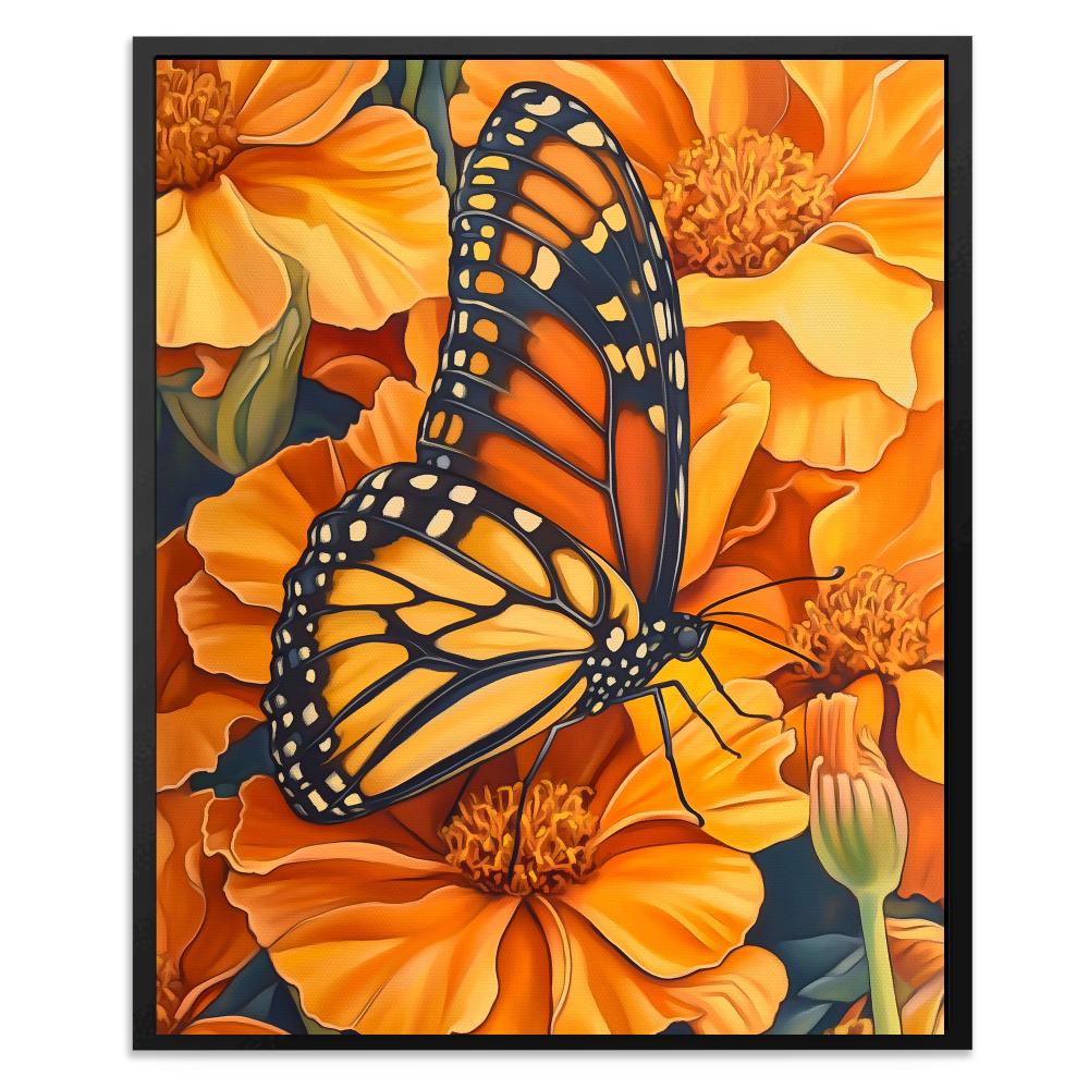 Amber Embrace - Luxury Wall Art