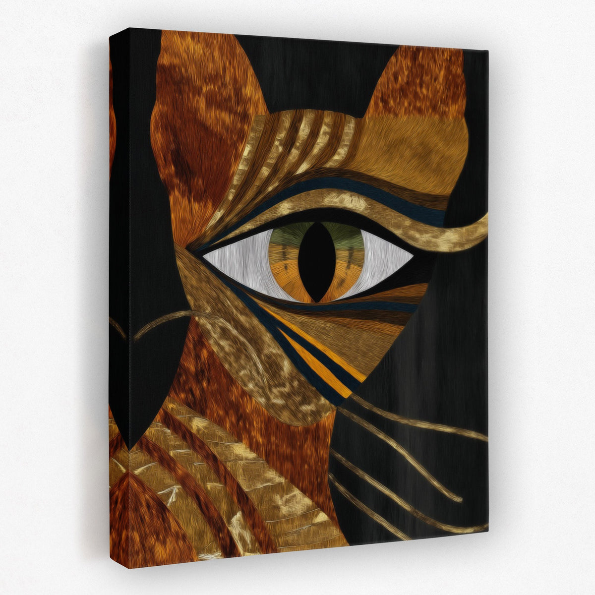 Amber Eye Oracle - Luxury Wall Art
