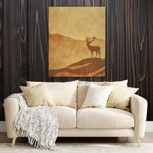 Amber Horizon - Luxury Wall Art