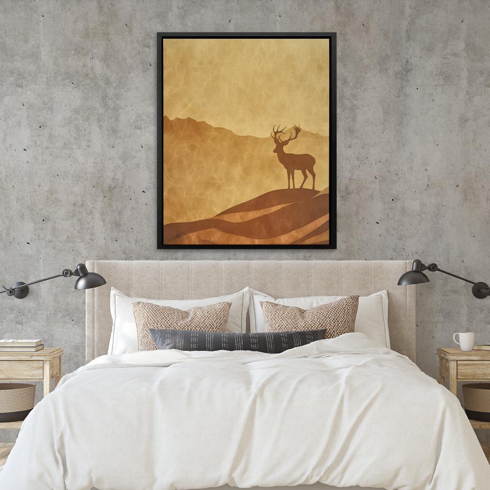 Amber Horizon - Luxury Wall Art