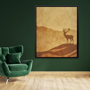 Amber Horizon - Luxury Wall Art