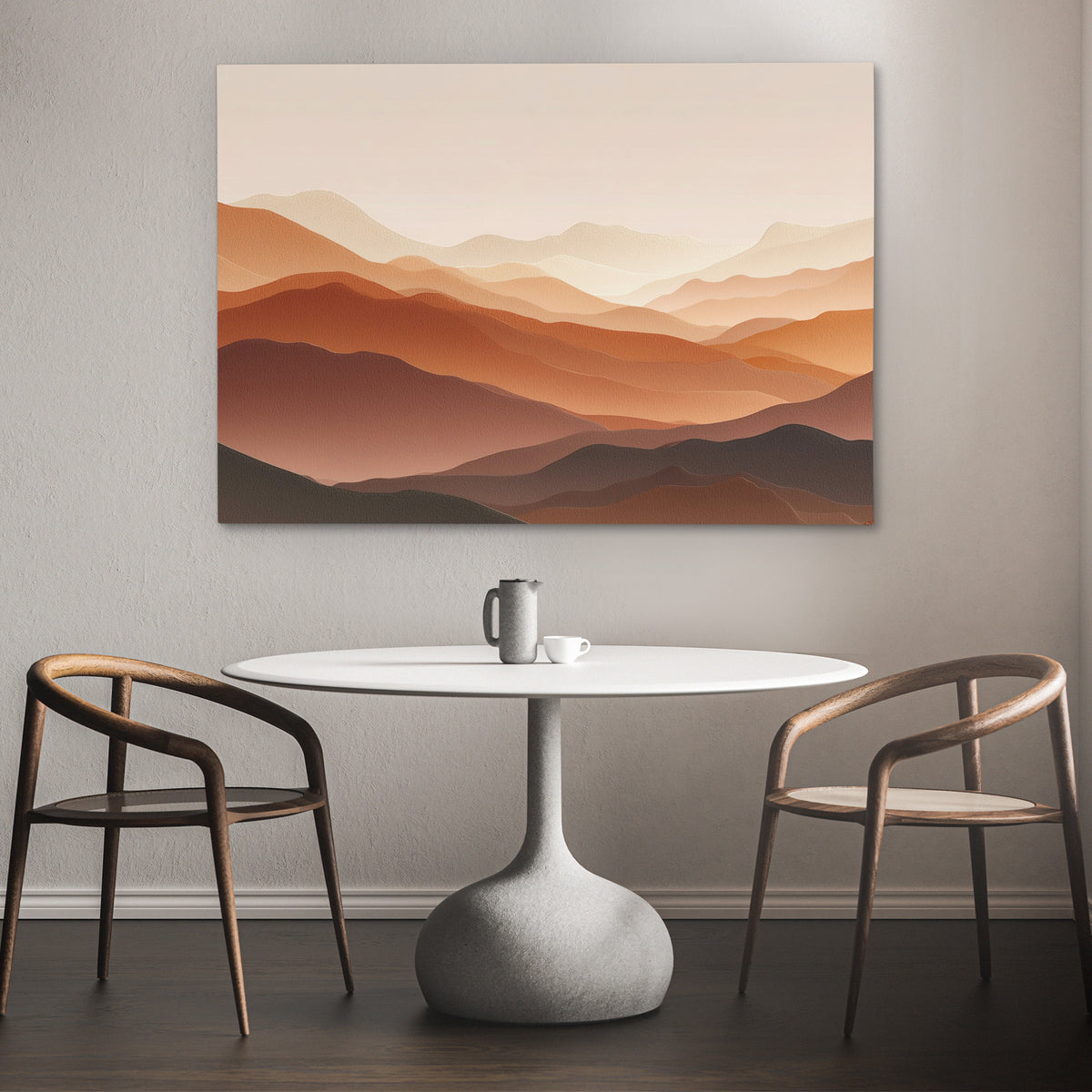 Amber Horizons Dream - Luxury Wall Art