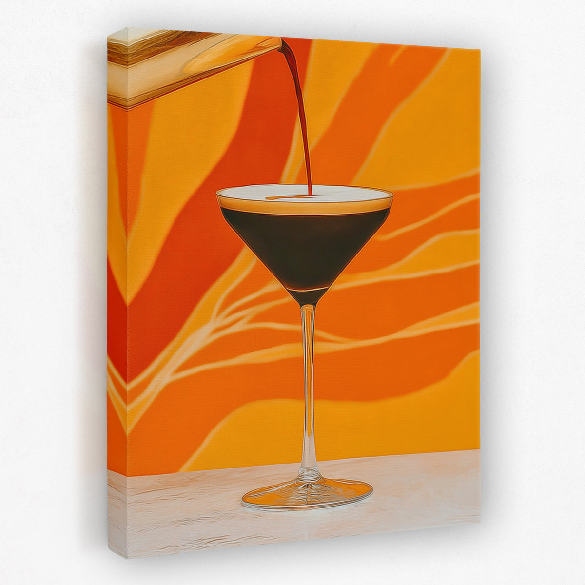 Amber Hour Martini