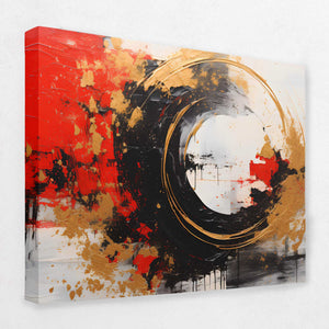 Amber Radiance - Luxury Wall Art