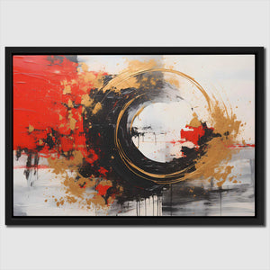 Amber Radiance - Luxury Wall Art