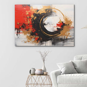 Amber Radiance - Luxury Wall Art