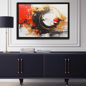 Amber Radiance - Luxury Wall Art