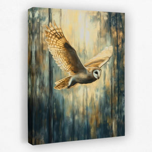 Amber Sky Hunter - Luxury Wall Art