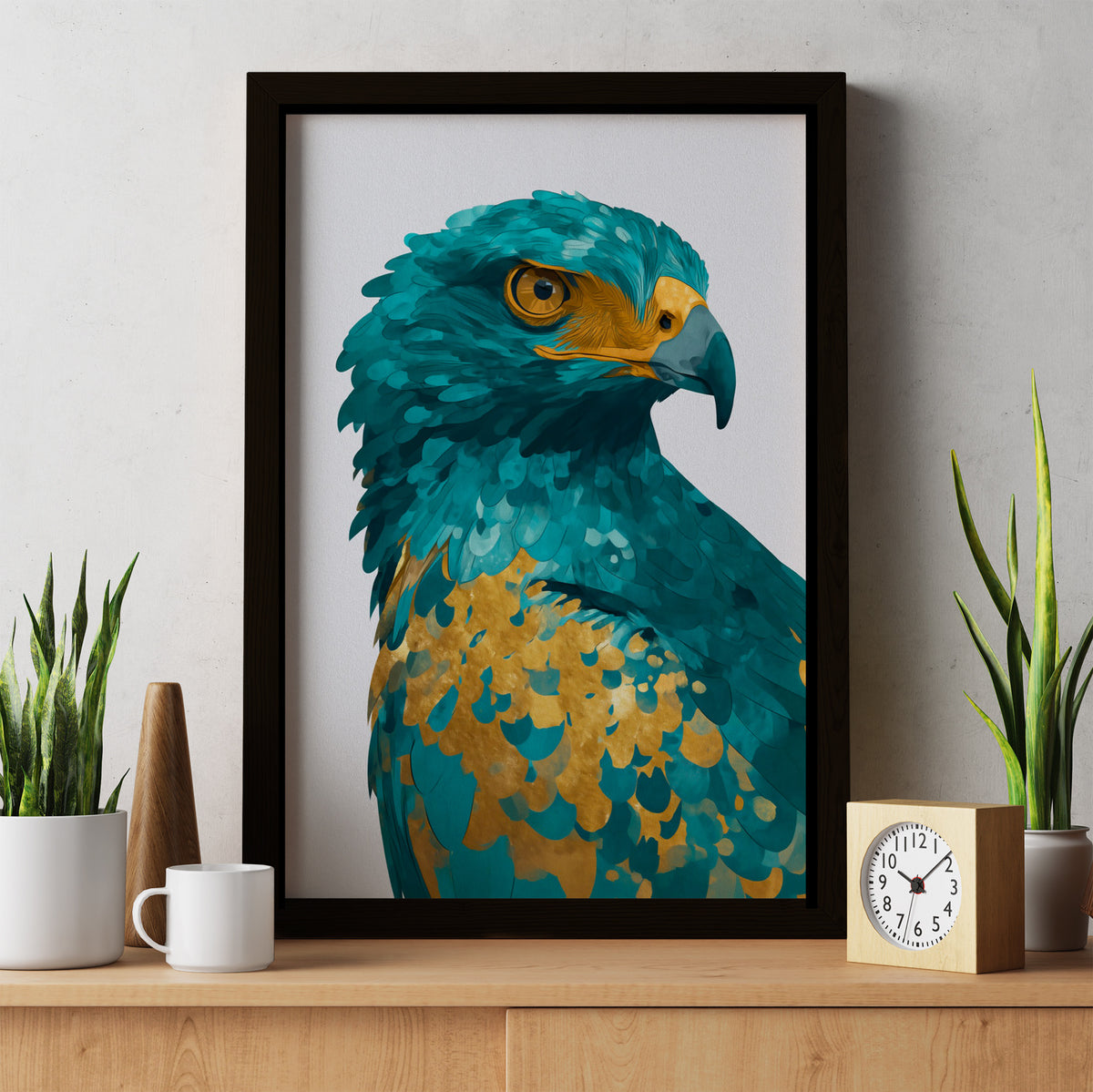 Amber Sovereignty - Luxury Wall Art