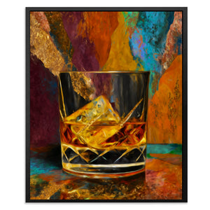 Amber Storm Rising - Luxury Wall Art