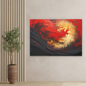 Amber Sunset - Luxury Wall Art