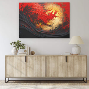 Amber Sunset - Luxury Wall Art