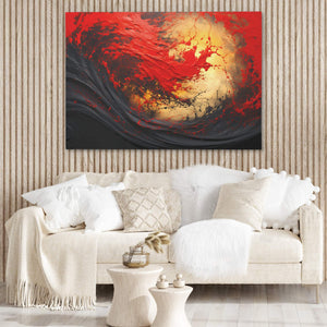 Amber Sunset - Luxury Wall Art