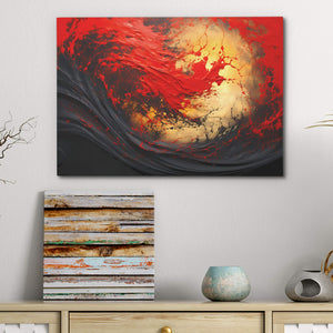 Amber Sunset - Luxury Wall Art