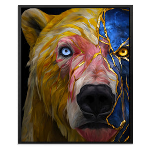 Amber Wildfire - Luxury Wall Art