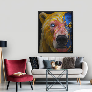 Amber Wildfire - Luxury Wall Art