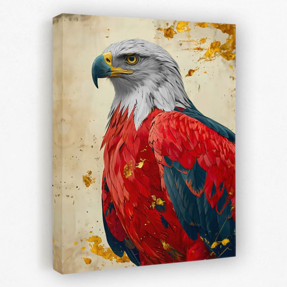 American Hero - America Canvas Wall Art
