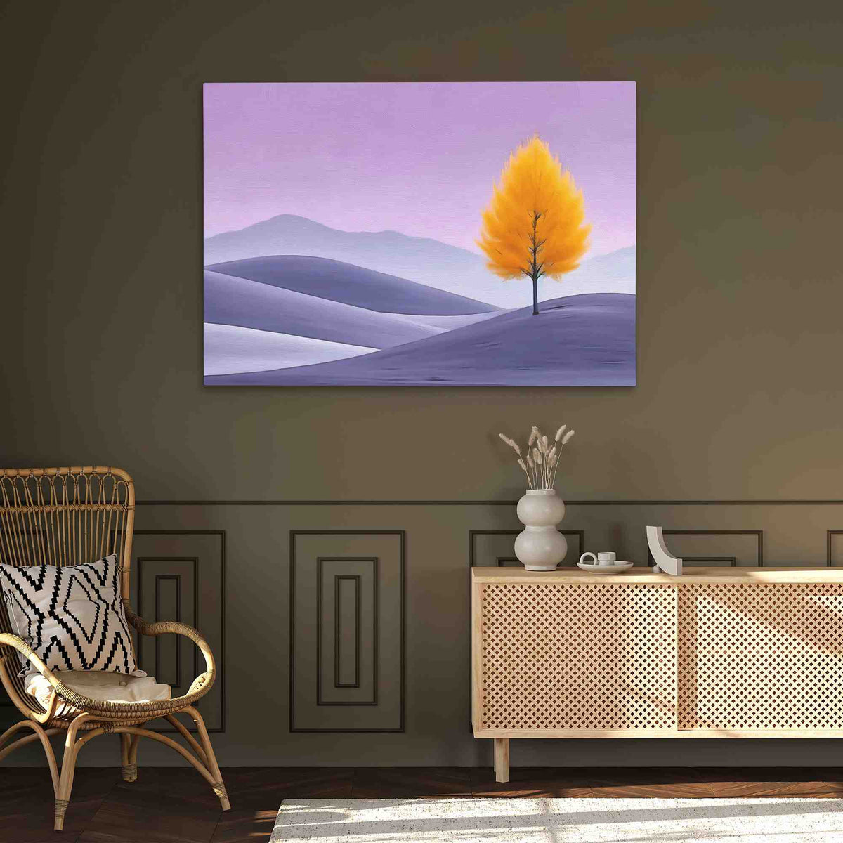 Amethyst Cascade - Luxury Wall Art