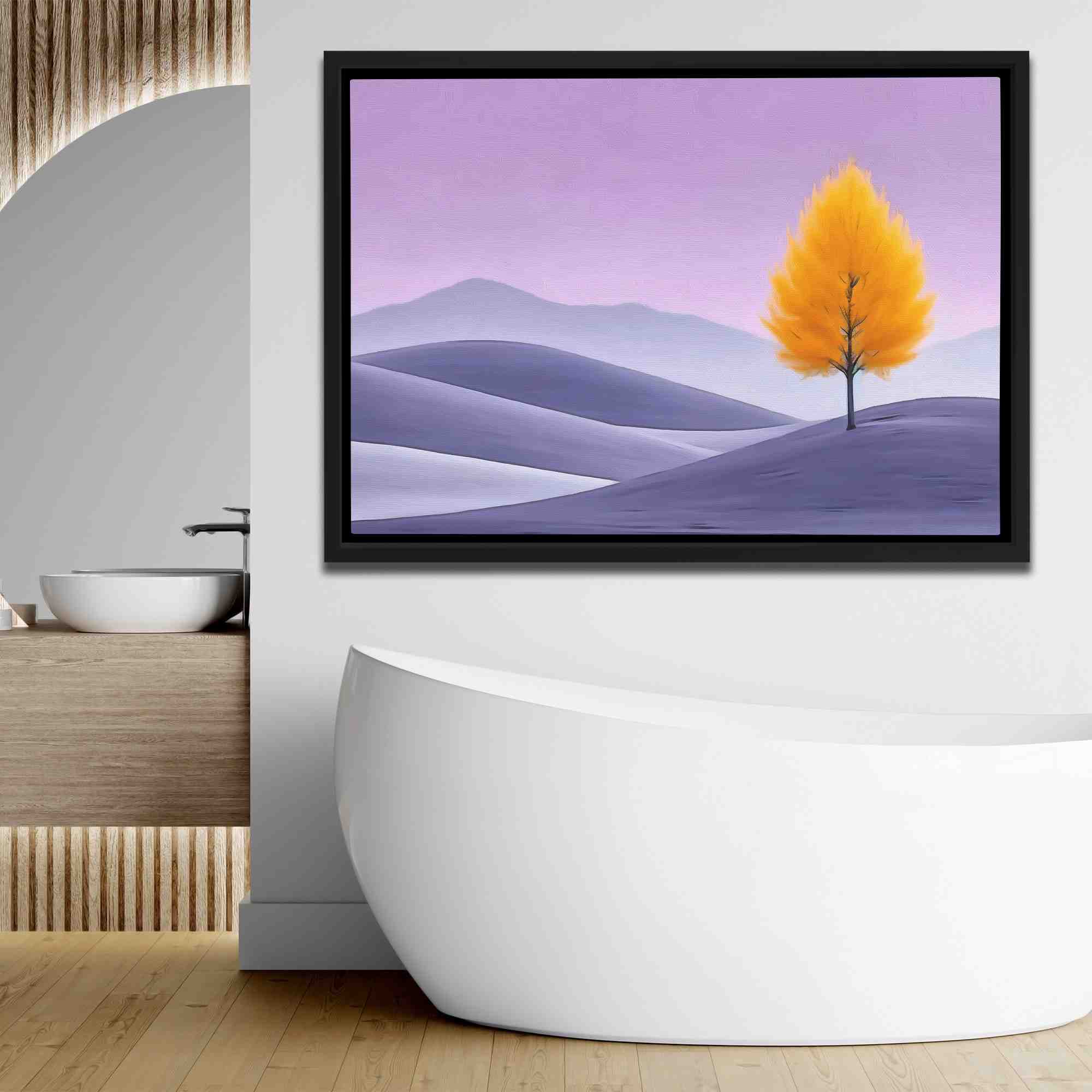 Amethyst Cascade - Luxury Wall Art