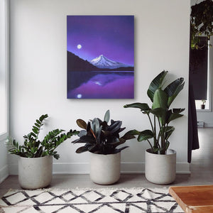 Amethyst Reflection - Luxury Wall Art