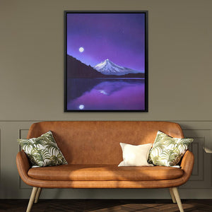 Amethyst Reflection - Luxury Wall Art