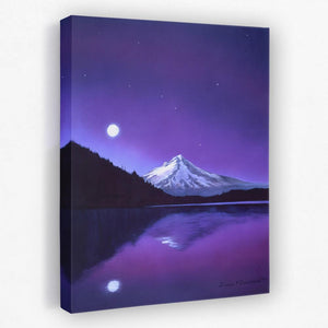 Amethyst Reflection - Luxury Wall Art