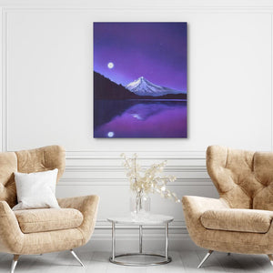 Amethyst Reflection - Luxury Wall Art