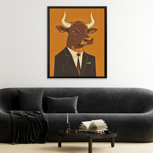 Analyst Bull - Luxury Wall Art