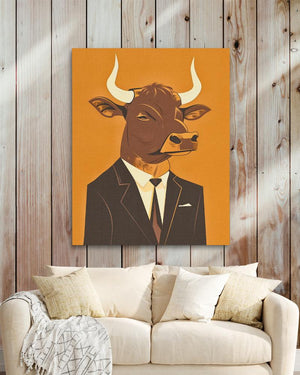 Analyst Bull - Luxury Wall Art