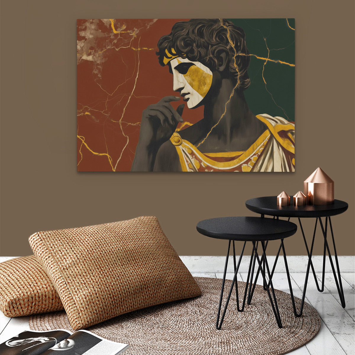 Ancient Thinker Portrait - Luxury Wall Art