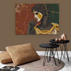 Ancient Thinker Portrait - Luxury Wall Art