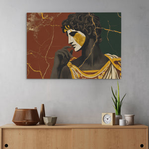 Ancient Thinker Portrait - Luxury Wall Art