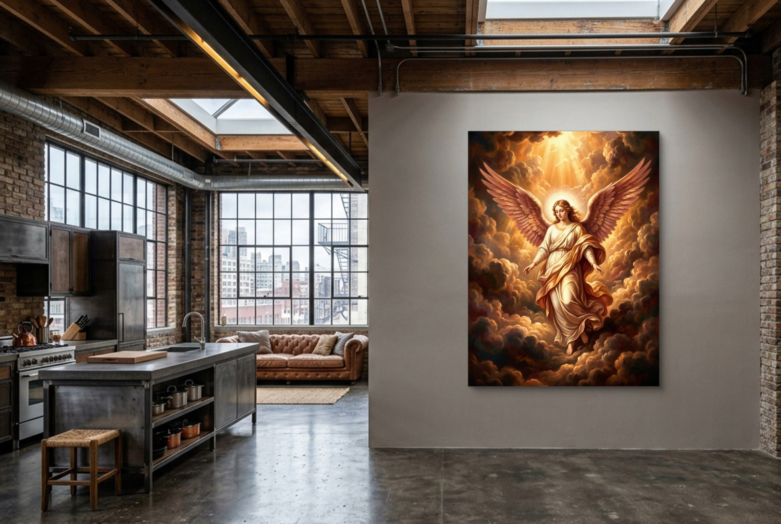 Angel Descending - Luxury Wall Art