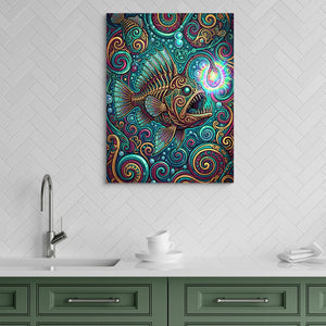 Anglerfish's Beacon - Luxury Wall Art